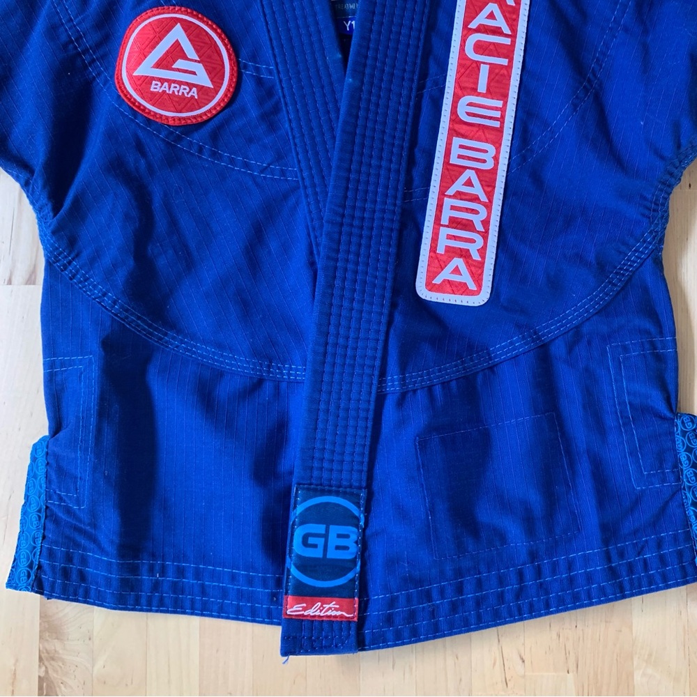 Gracie Barra - Kids Gi - Y1 - Equipe Edition - Kimono and Pants - Picture 5 of 9